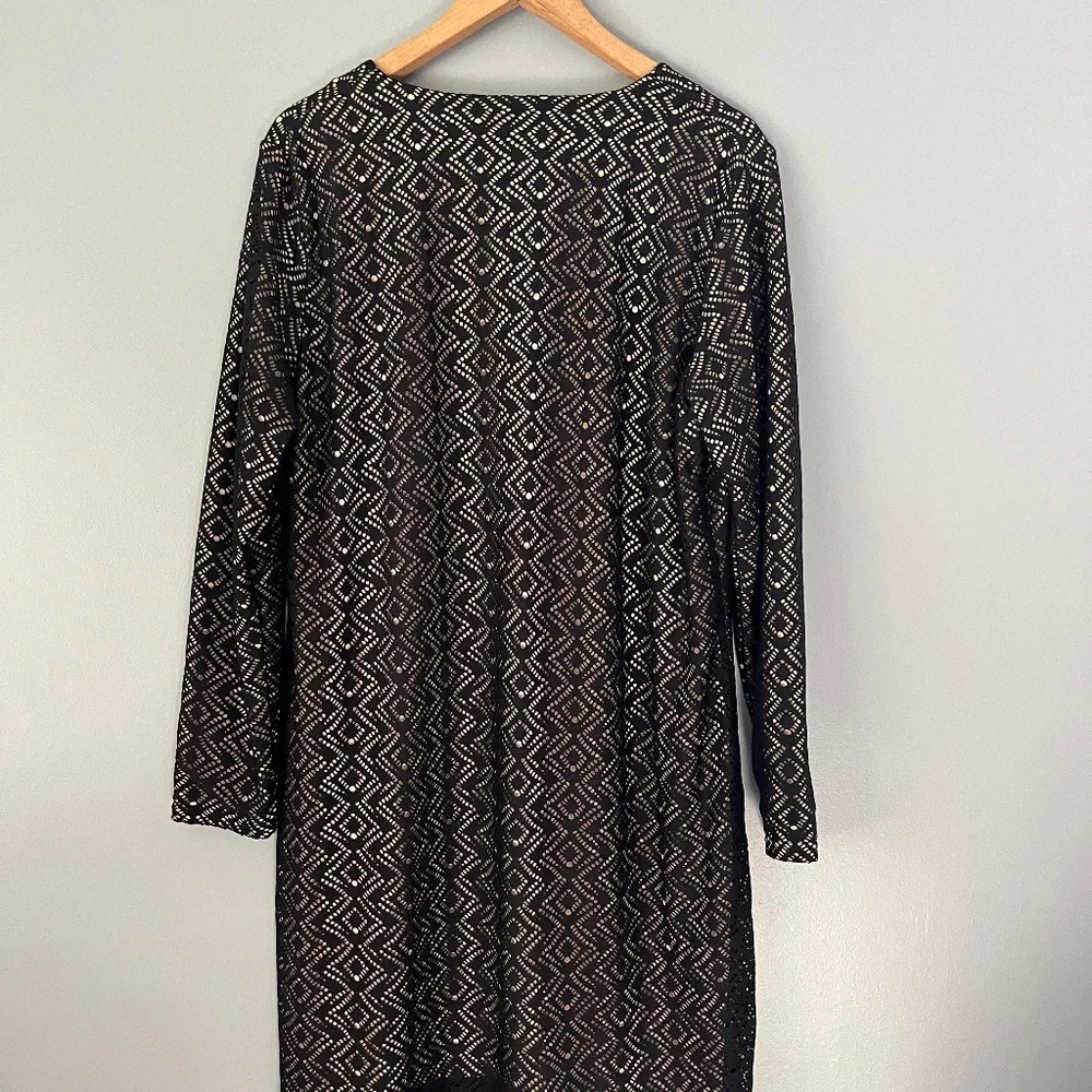 Coolibar Black Tunic Dress Women's Large - Picture 3 of 12